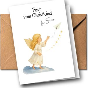 Personalisierte Post vom Christkind mit Name